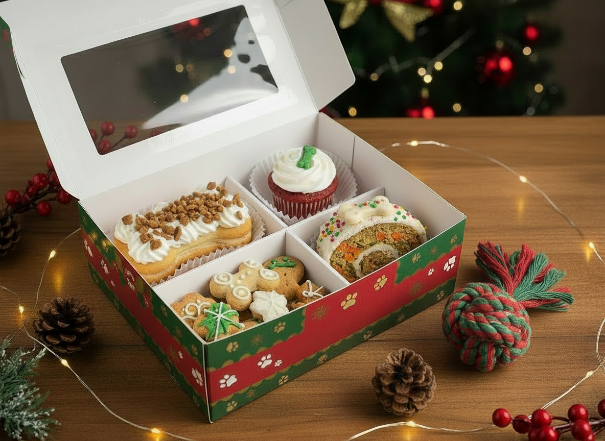 Box de Noël pour Chiens - Édition Gourmande